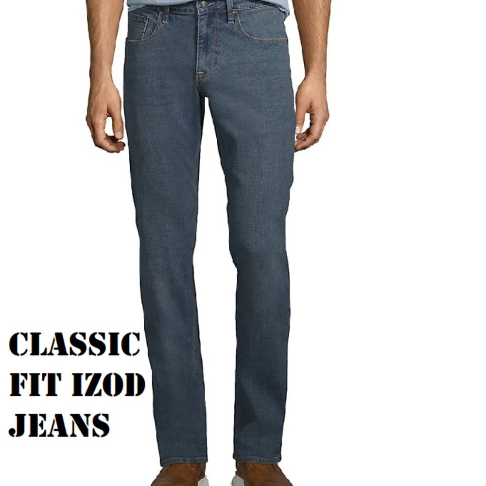 🔥3/$20.IZOD Classic Fit men's jeans 32x30
